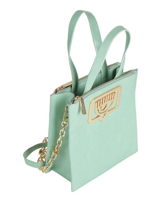 Chiara Ferragni Green Handbag