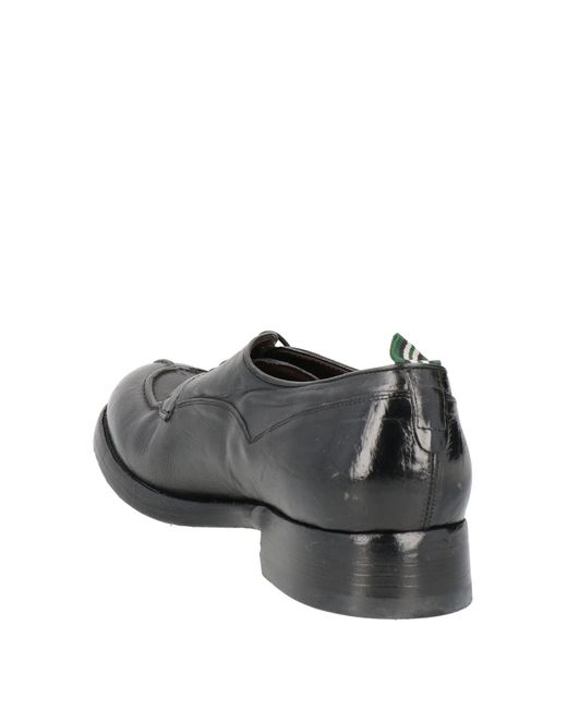 Green George Gray George Steel Lace-Up Shoes Soft Leather for men