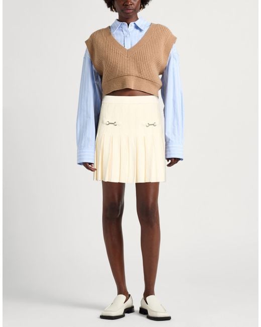 MICHAEL Michael Kors Natural Mini Skirt
