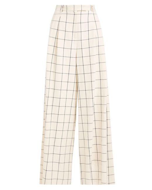 Rochas White Trouser