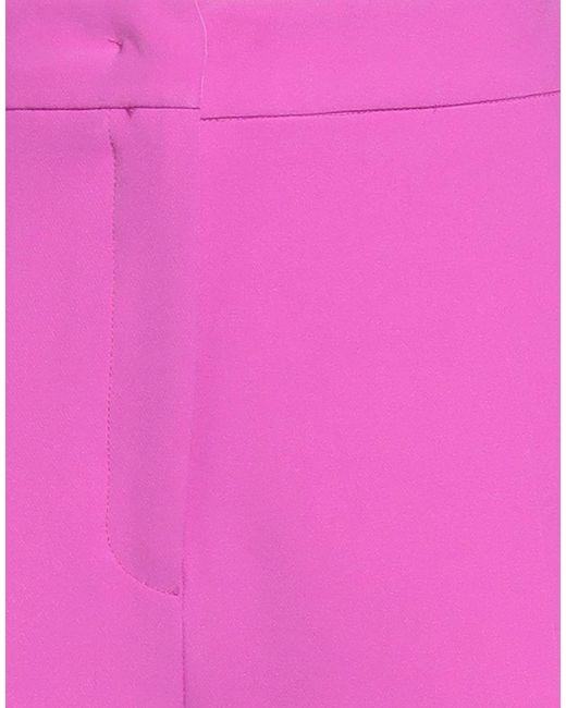 Camilla Pink Pants Polyester, Elastane