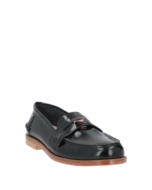 VSL Black Loafers Leather