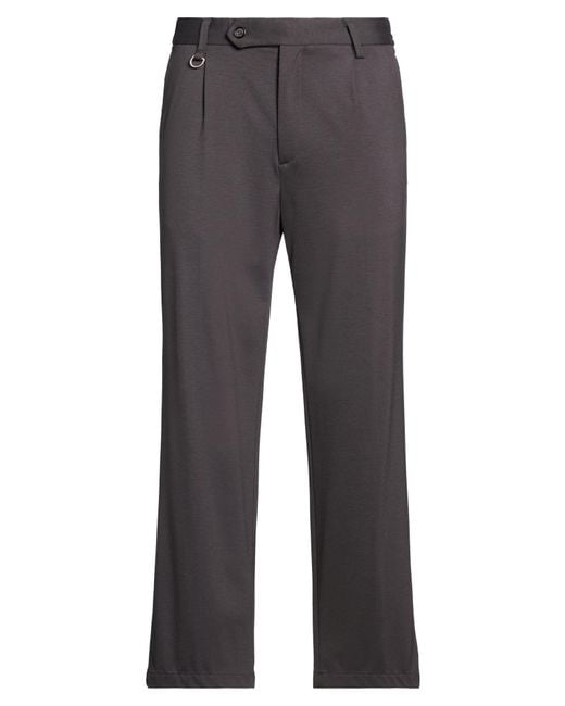 Paolo Pecora Gray Pants for men