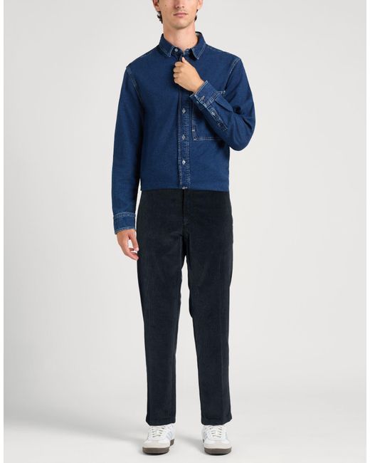 Liu Jo Blue Midnight Pants Cotton, Lyocell, Elastane for men
