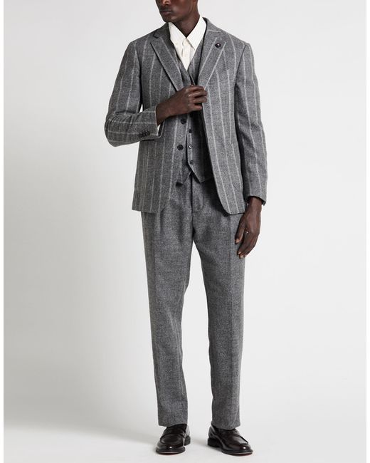 Lardini Gray Suits for men