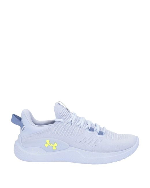 Under Armour Blue Lilac Sneakers Textile Fibers
