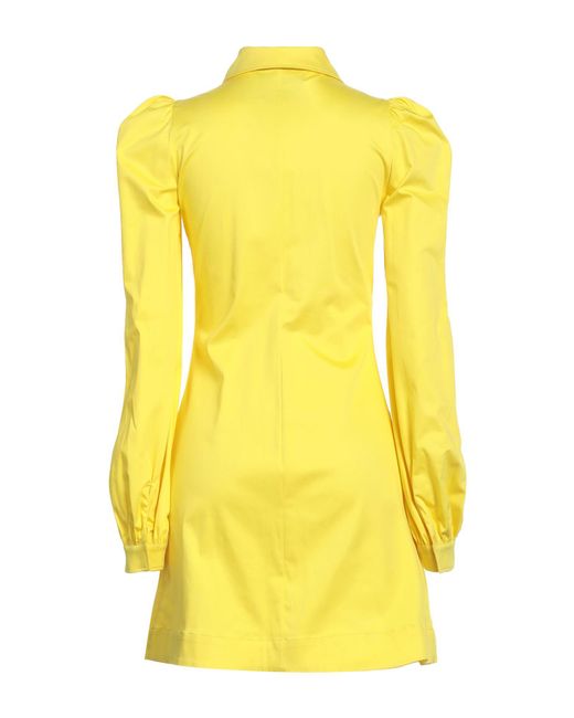 Moschino Yellow Mini-Kleid