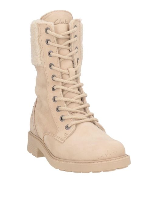 Clarks Natural Stiefelette