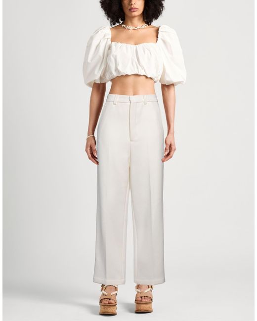 AMI White Pants