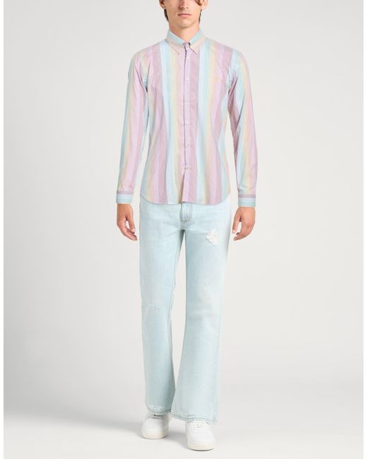 Manuel Ritz White Shirt Cotton, Polyamide, Elastane for men