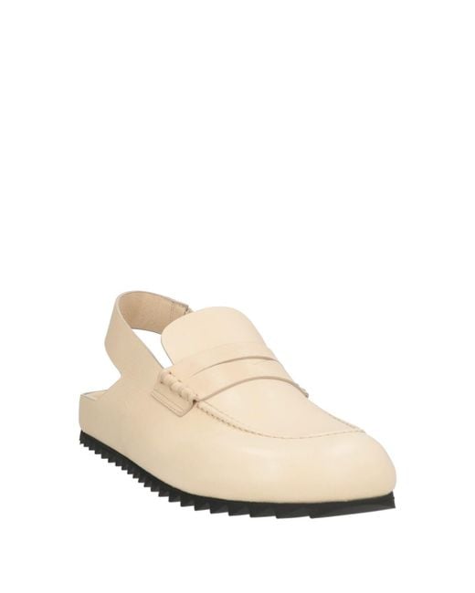 Officine Creative Natural Mules & Clogs Leather
