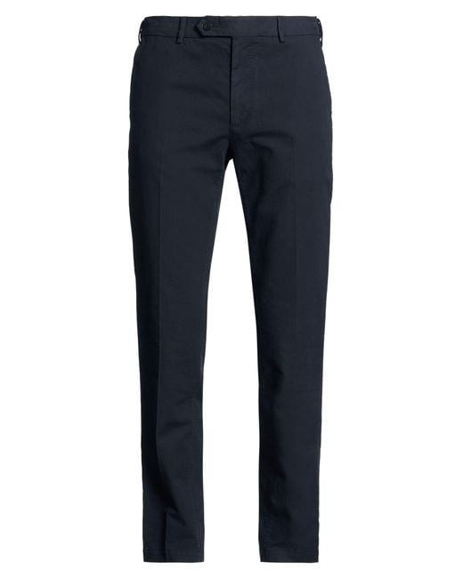 Cellar Door Blue Pants Cotton, Elastane for men