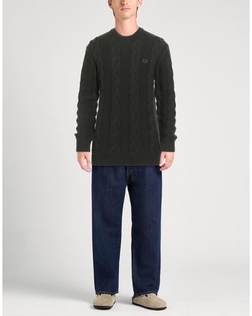 Pullover Fred Perry de hombre de color Black