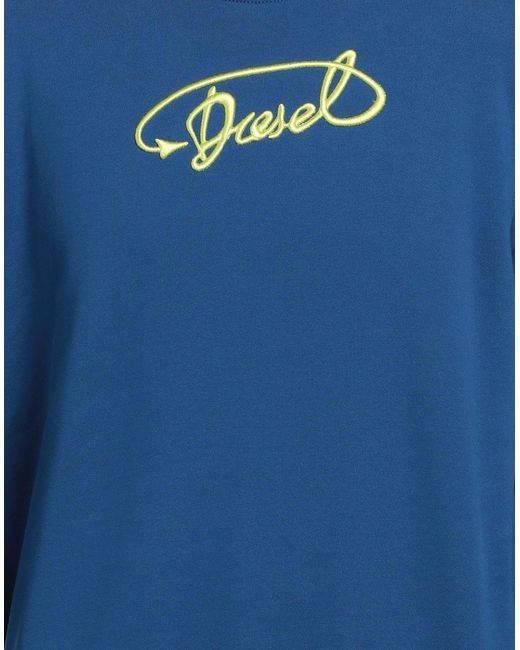 DIESEL Blue Sweatshirt for men