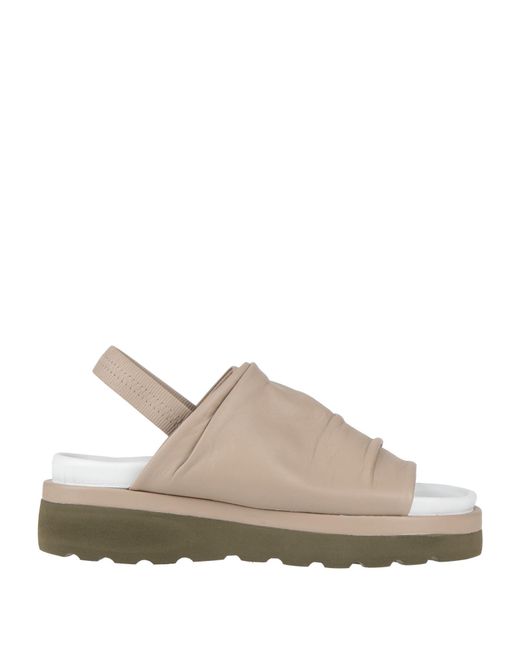 Ixos Gray Taupe Sandals Leather