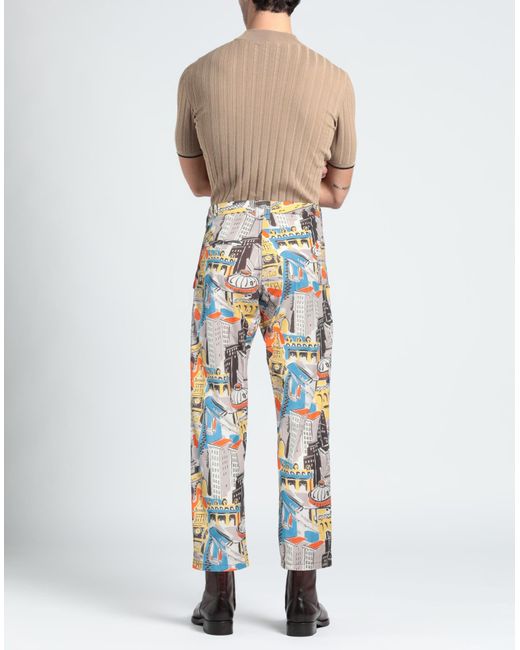 Moschino Blue Trouser for men