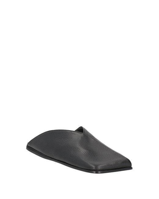 MM6 by Maison Martin Margiela Gray Mules & Clogs