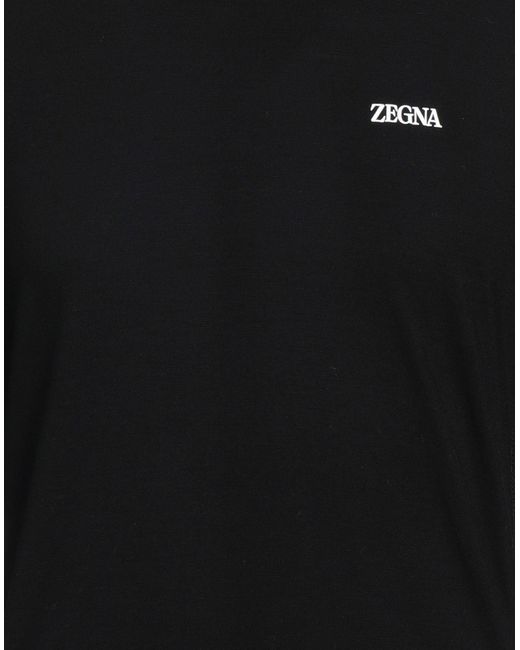 Tricot de peau Zegna pour homme en coloris Black