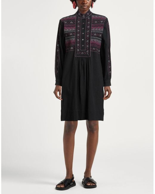 Antik Batik Black Midi Dress