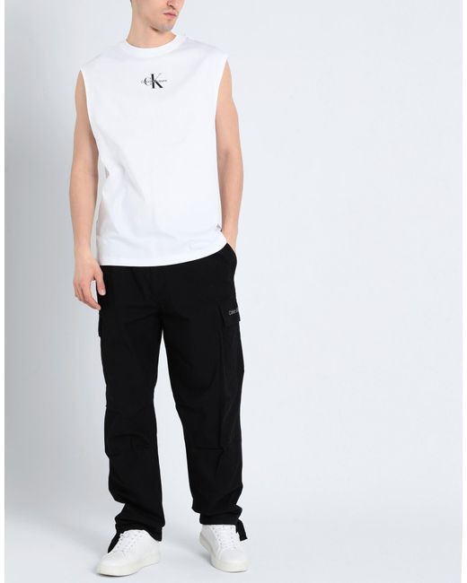 Calvin Klein Black Trouser for men