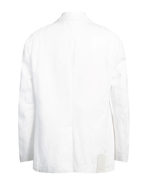 Raf Simons White Blazer Cotton for men