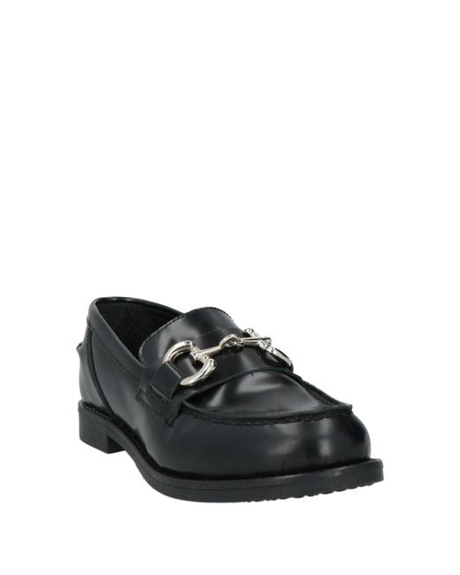 OA non-fashion Black Loafers Leather