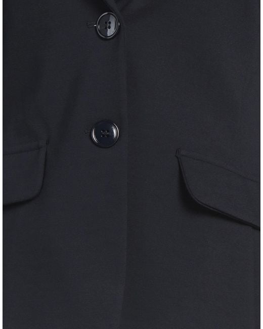 Caractere Black Midnight Blazer Viscose, Polyamide, Elastane