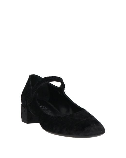 By Far Black Pumps Textile Fibers