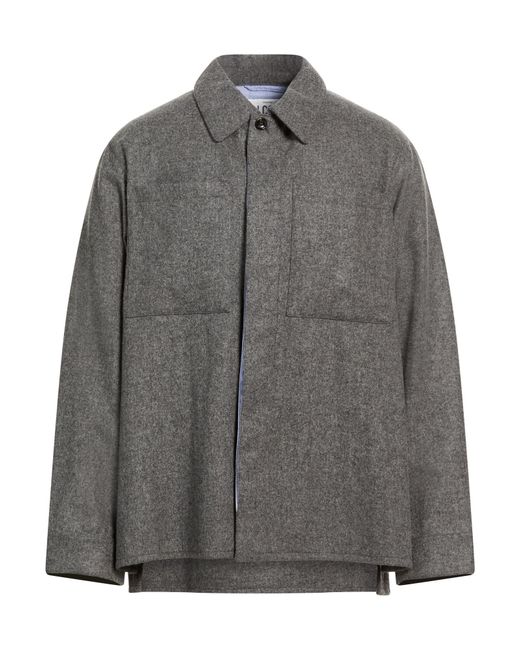 LC23 Gray Jacket Wool, Acrylic for men