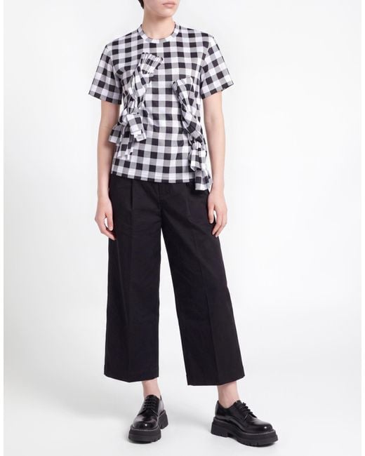 Comme des Garçons White T-Shirt Polyester