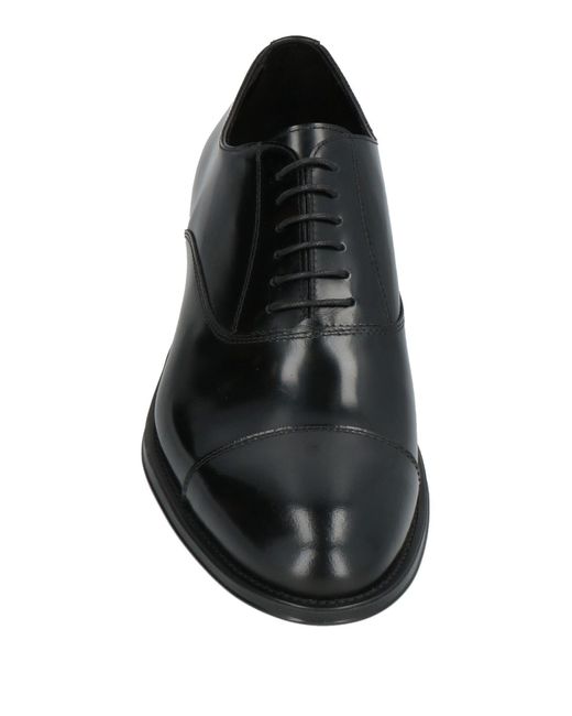 LABORATORIO 38 Gray Laboratorio Lace-Up Shoes Leather for men