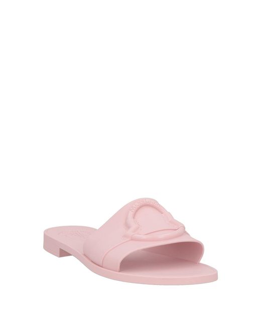 Moncler Pink Sandals