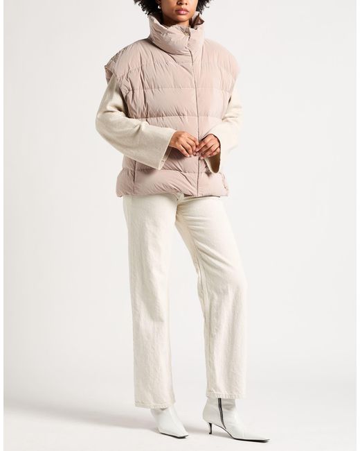 Moorer Pink Vest Polyamide, Polyester