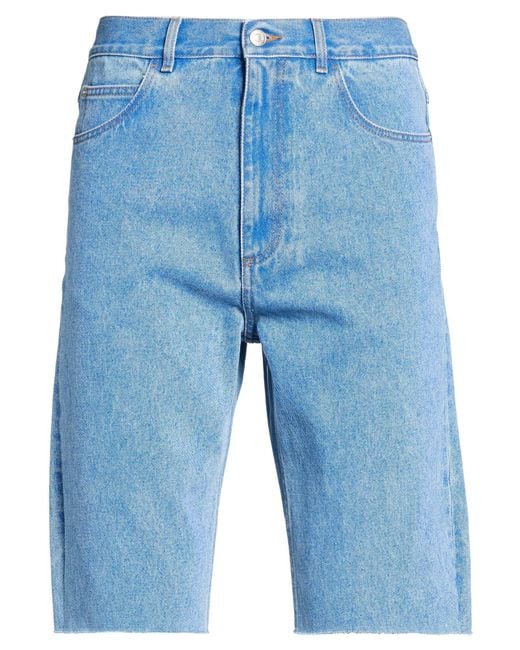 Marni Blue Denim Shorts for men