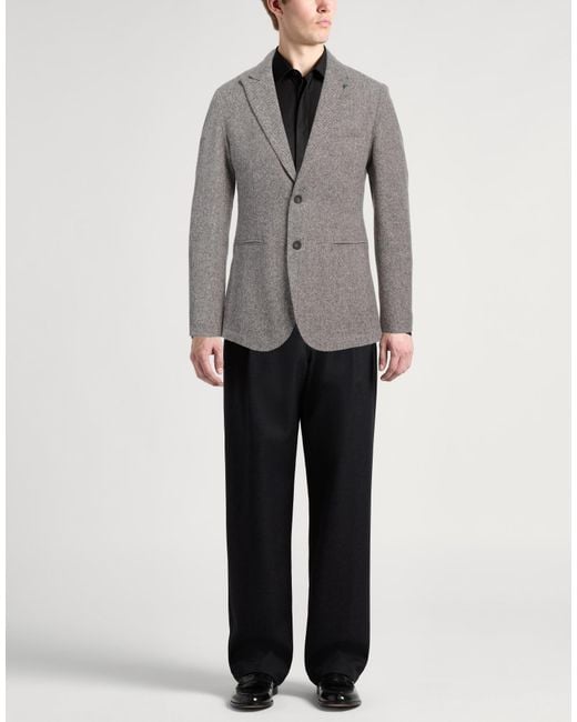 AT.P.CO Gray Blazer for men