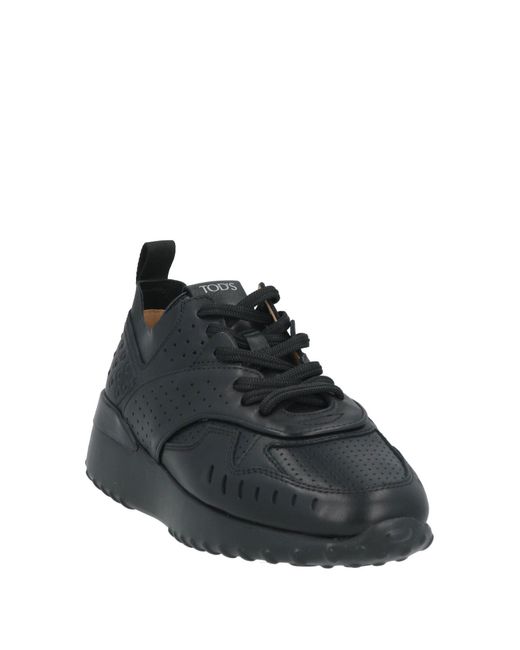Tod's Black Sneakers Soft Leather
