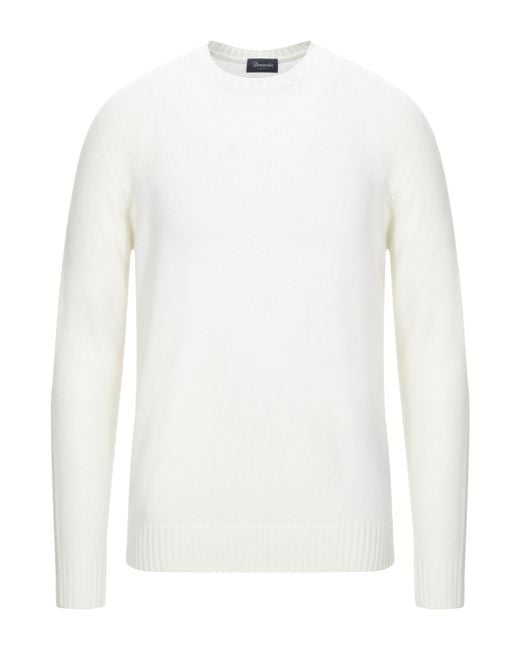 Pullover Drumohr de hombre de color White