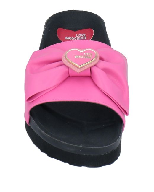 Love Moschino Pink Sandale