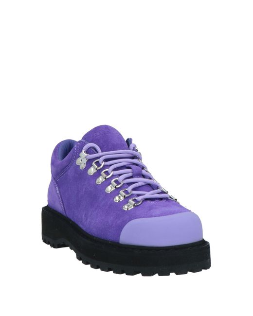 Diemme Purple Ankle Boots Leather