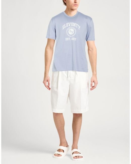 Eleventy Blue T-Shirts for men