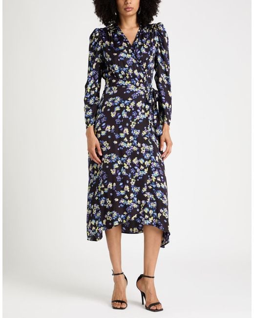 Suncoo Black Midi Dress