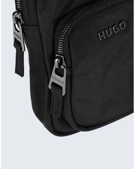 HUGO Black Cross-body Bag for men