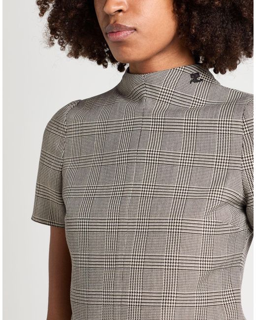 Courreges Gray Top Wool, Polyester
