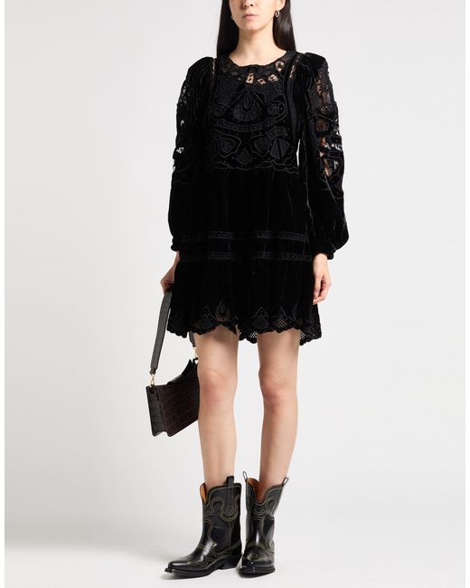 Minivestido Sea de color Black