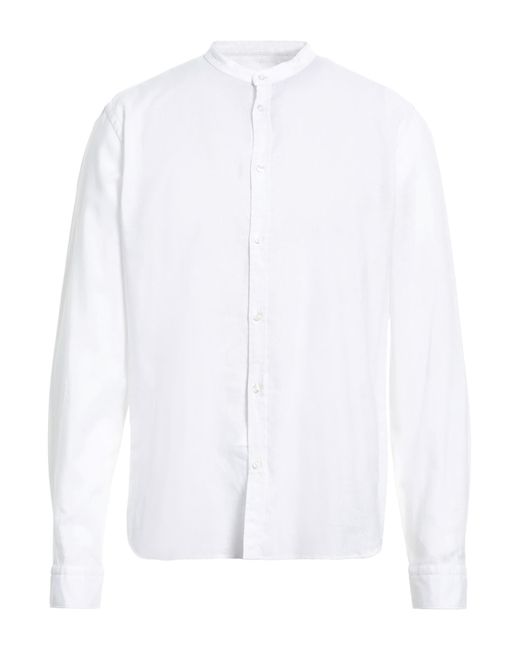 Camicia di Manuel Ritz in White da Uomo