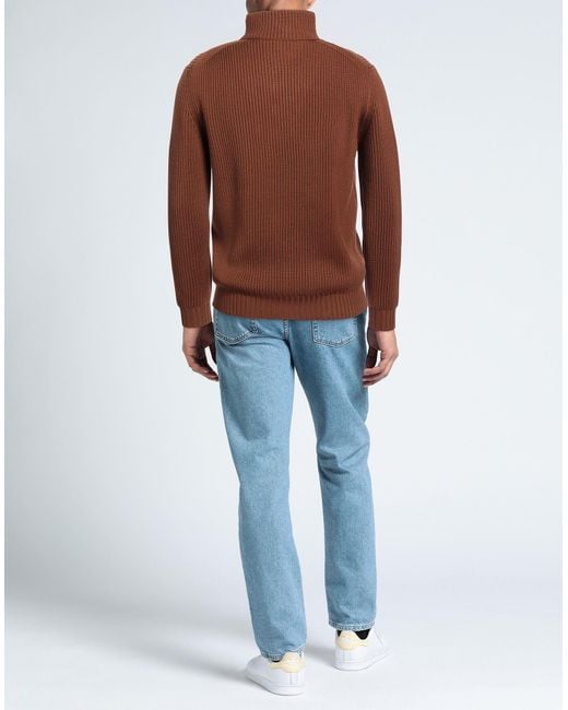 Cuello alto FILIPPO DE LAURENTIIS de hombre de color Brown