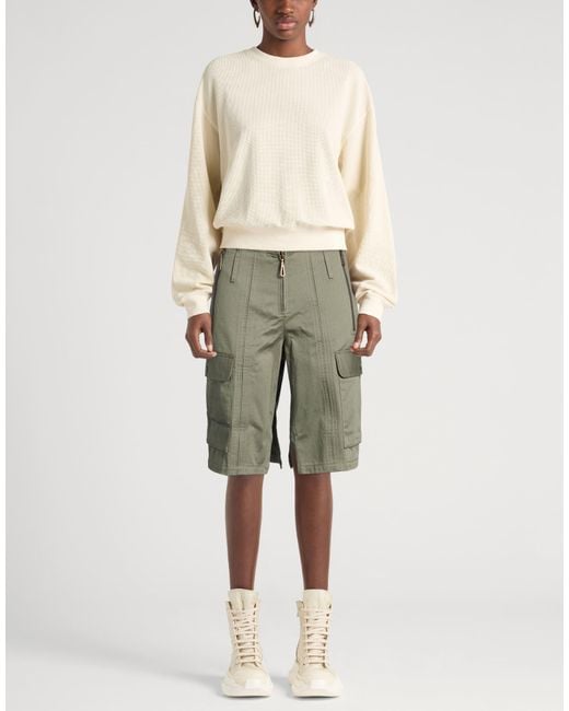 Rabanne Green Shorts & Bermuda Shorts Cotton