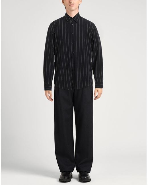 Sandro Blue Shirt Viscose for men