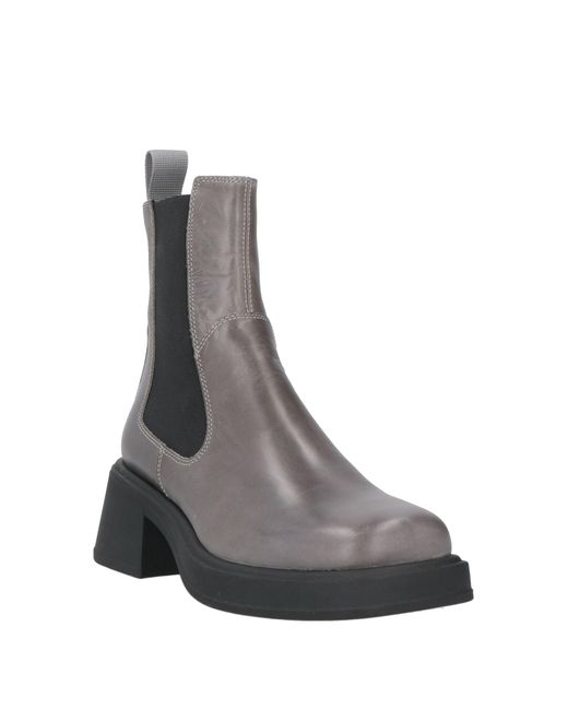 Vagabond Gray Ankle Boots