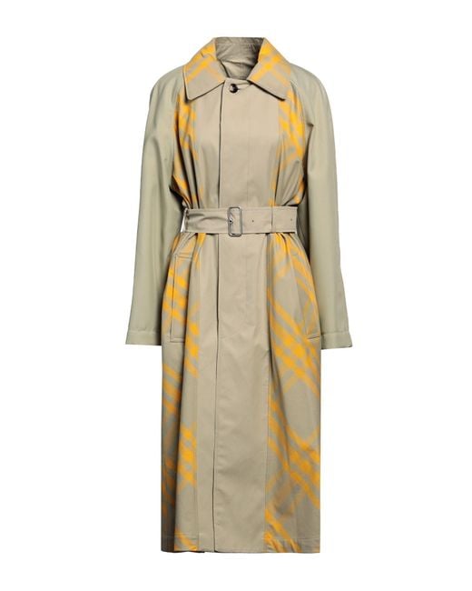 Burberry Multicolor Overcoat & Trench Coat